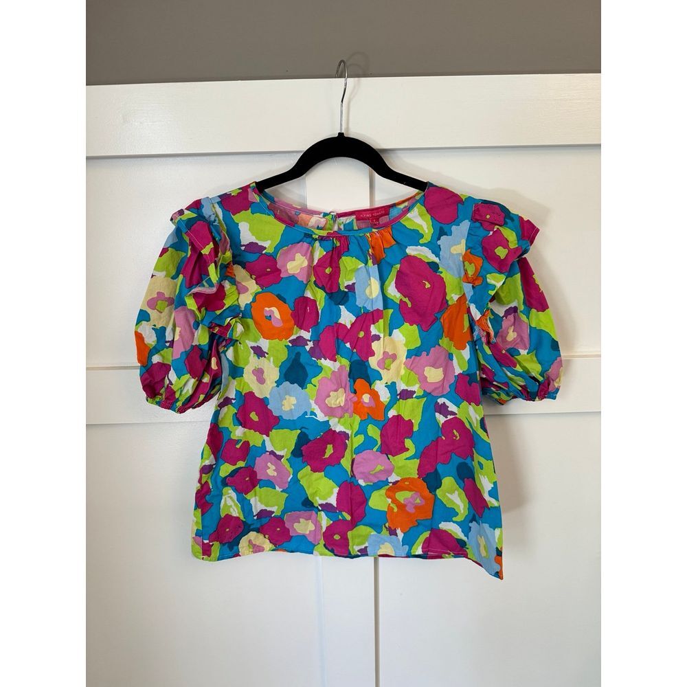 Flying Tomato size‎ small floral blouse